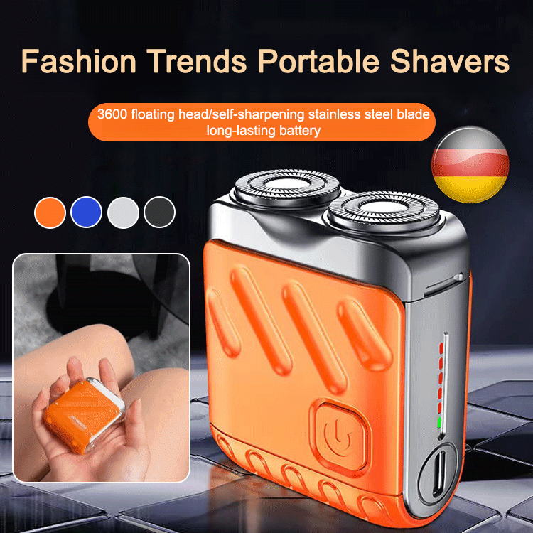 Double -head electric razor from razorus