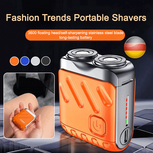 Double -head electric razor from razorus