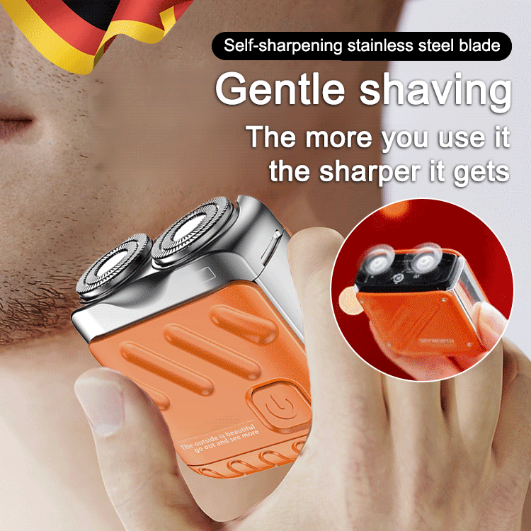 Double -head electric razor from razorus
