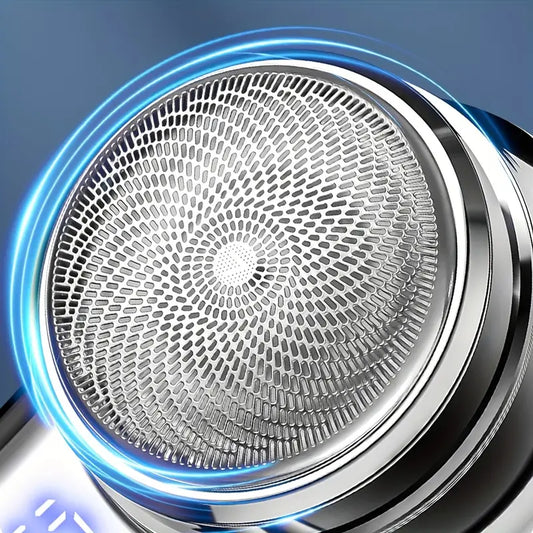 ZTIX Mini Men's Electric Shaver - Portable, Rechargeable,